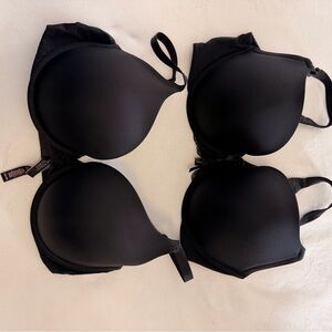 Elegant Black Women's Bra Set (Torrid curve and Victoria’s Secret)